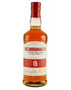 Benromach 15 år Single Speyside Malt Whisky 70 cl 43%